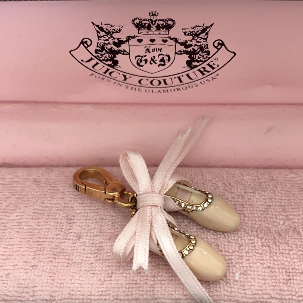 Juicy Couture Ballet Slippers Bracelet Charm